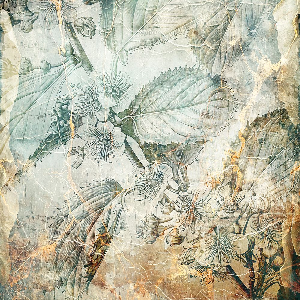 Floral Vintage Art Illustration 21 art print by Rafal Kulik for $57.95 CAD