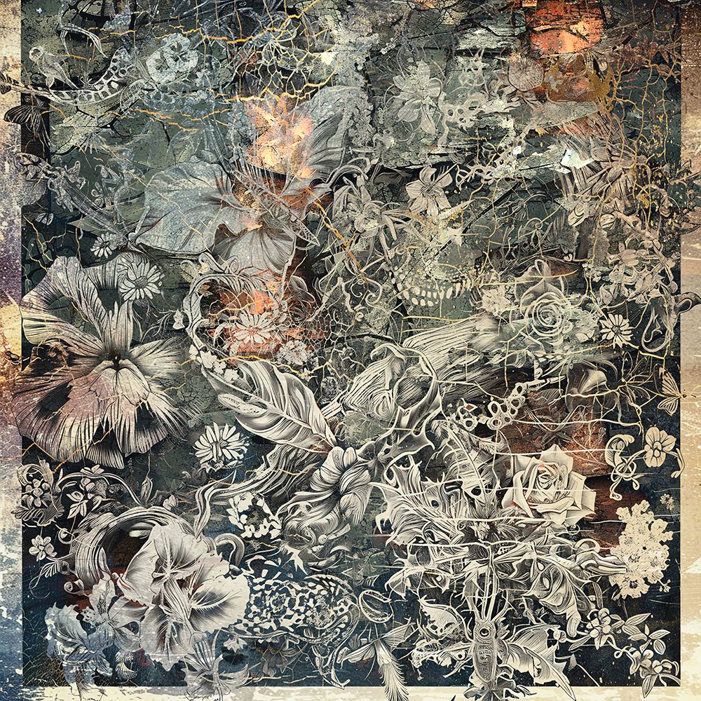 Floral Vintage Art Illustration 24 art print by Rafal Kulik for $57.95 CAD