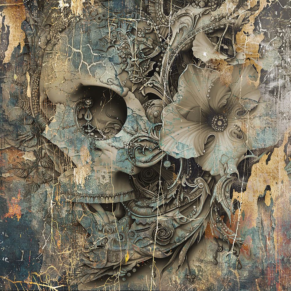 Floral Vintage Art Illustration 27 art print by Rafal Kulik for $57.95 CAD