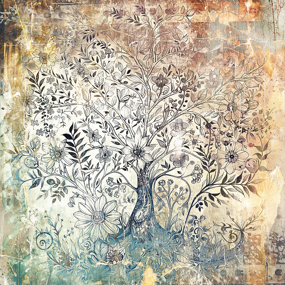 Floral Vintage Art Illustration 28 art print by Rafal Kulik for $57.95 CAD