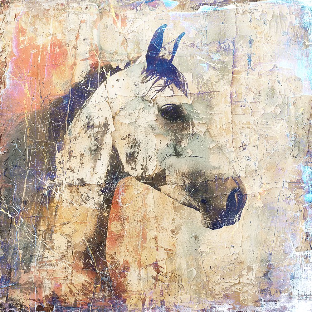 Horse Vintage Art Illustration 04 art print by Rafal Kulik for $57.95 CAD