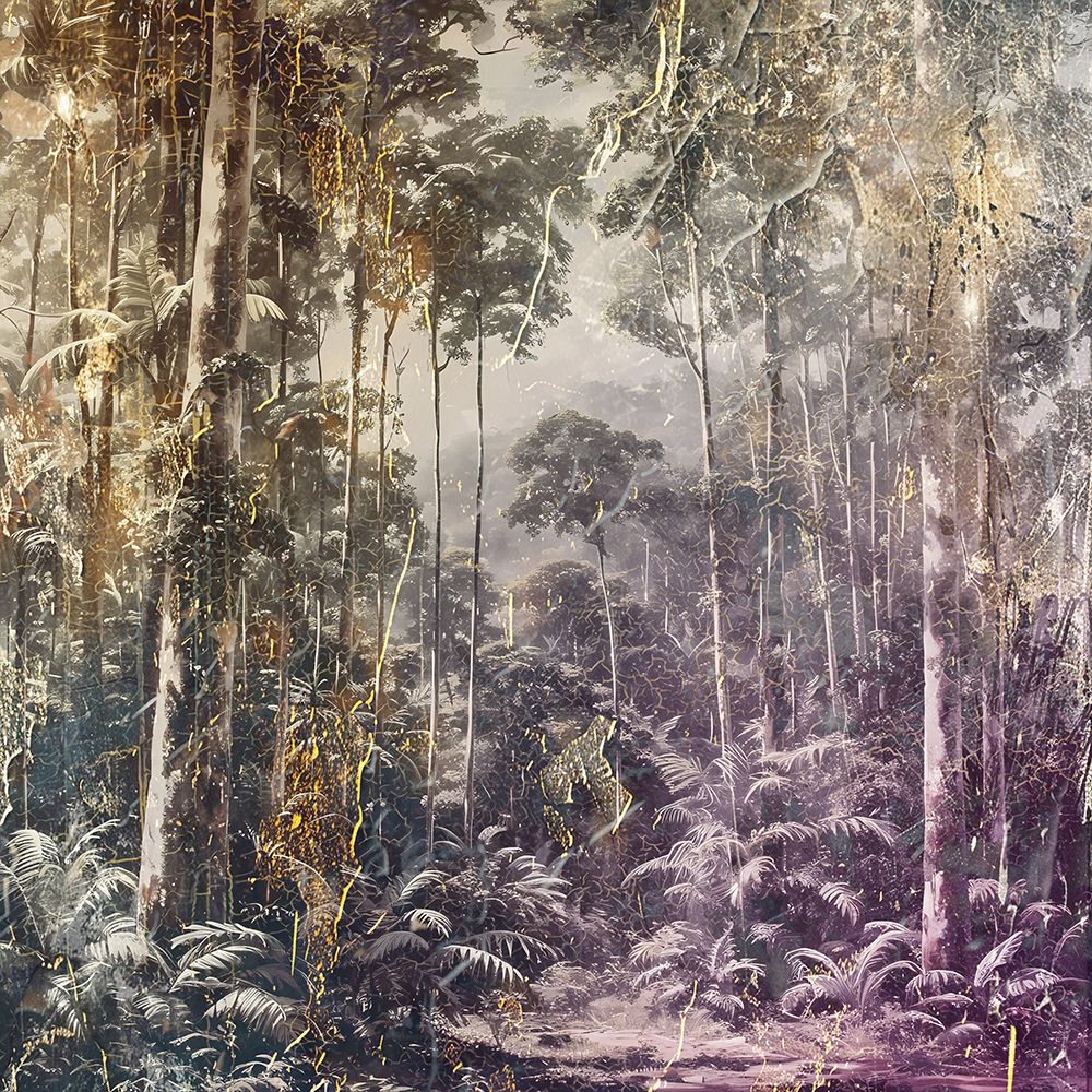 Jungle Forest Art Illustration 02 art print by Rafal Kulik for $57.95 CAD