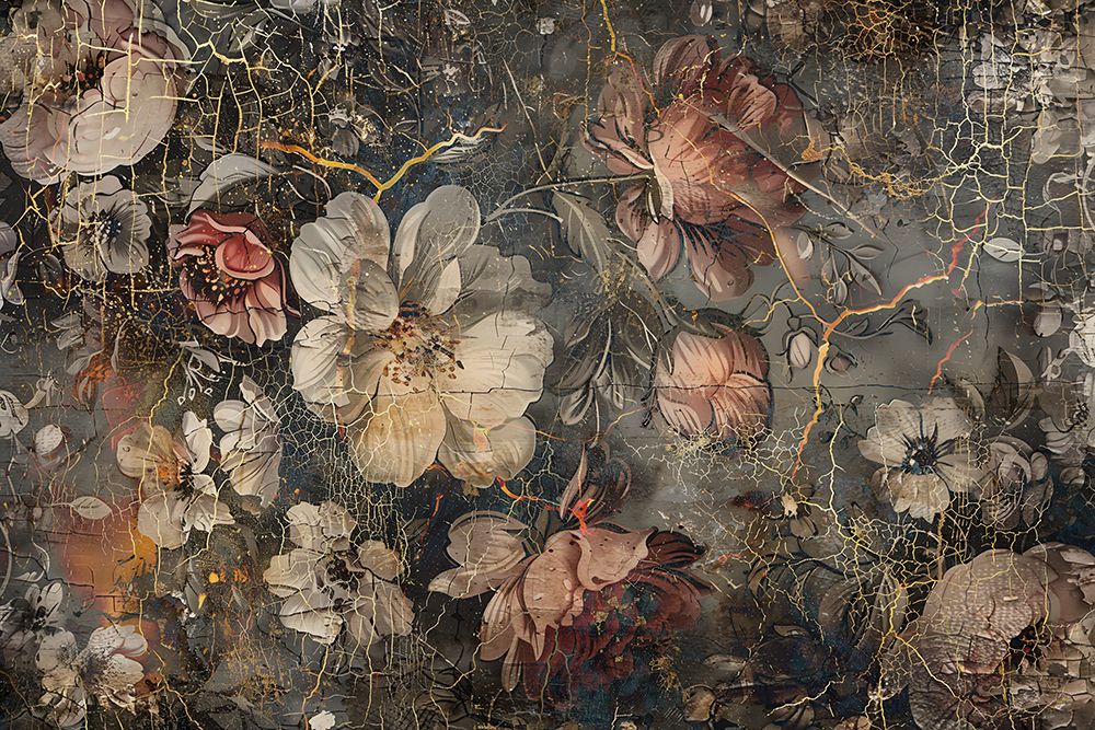 Floral Vintage Art Illustration 01 art print by Rafal Kulik for $57.95 CAD