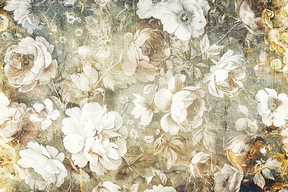 Floral Vintage Art Illustration 02 art print by Rafal Kulik for $57.95 CAD