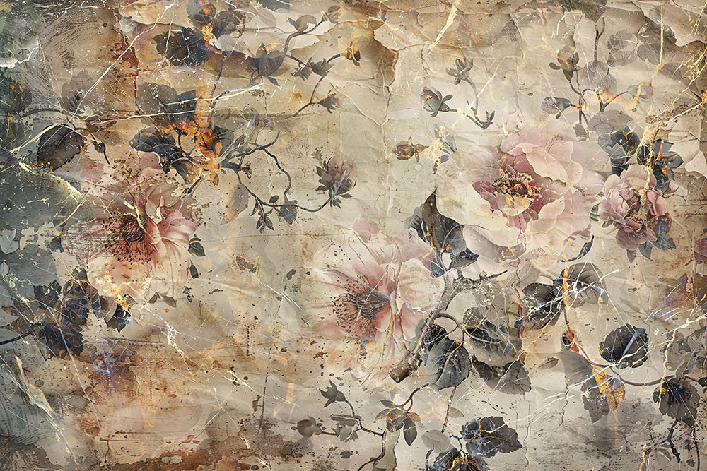 Floral Vintage Art Illustration 03 art print by Rafal Kulik for $57.95 CAD