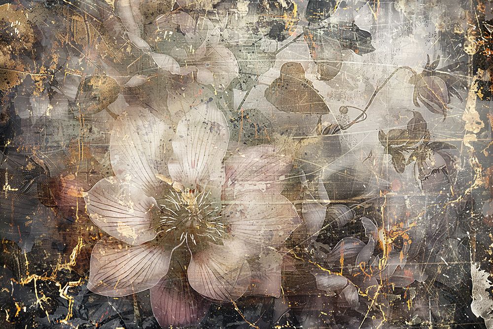 Floral Vintage Art Illustration 06 art print by Rafal Kulik for $57.95 CAD