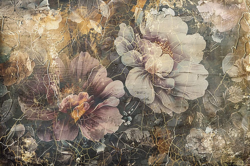 Floral Vintage Art Illustration 09 art print by Rafal Kulik for $57.95 CAD