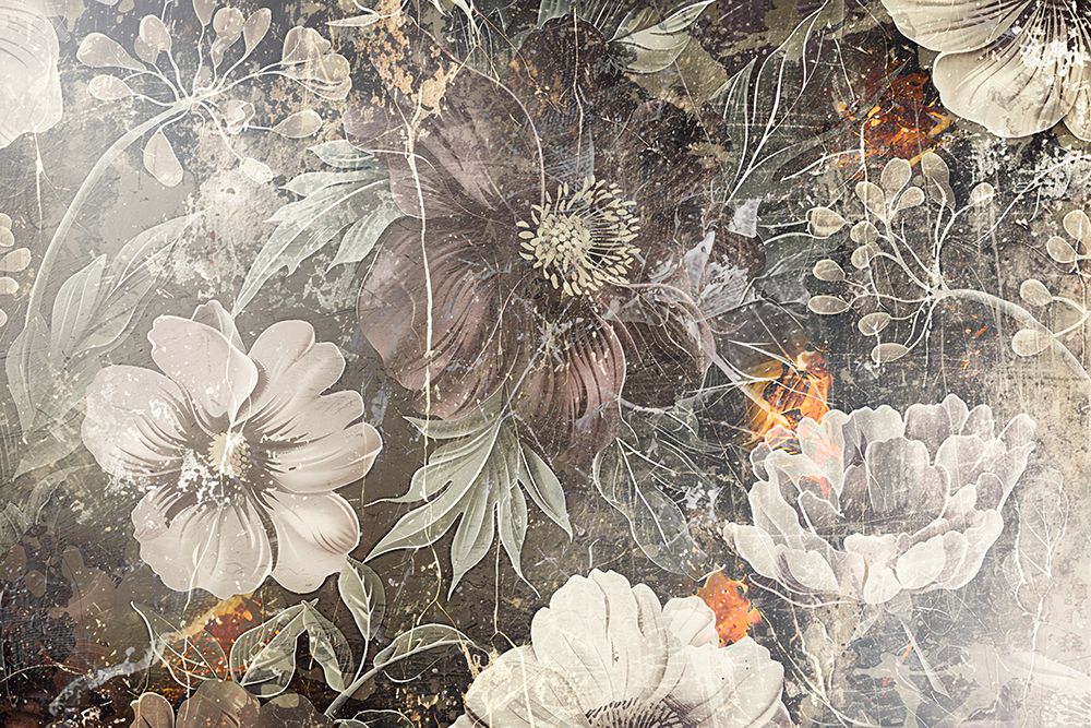 Floral Vintage Art Illustration 10 art print by Rafal Kulik for $57.95 CAD