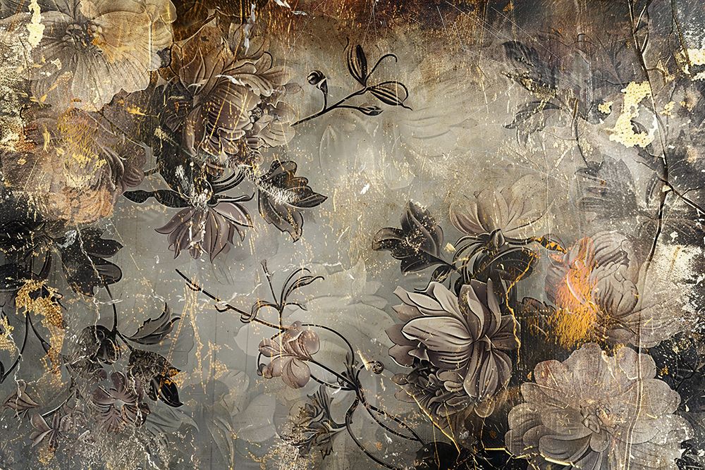 Floral Vintage Art Illustration 15 art print by Rafal Kulik for $57.95 CAD