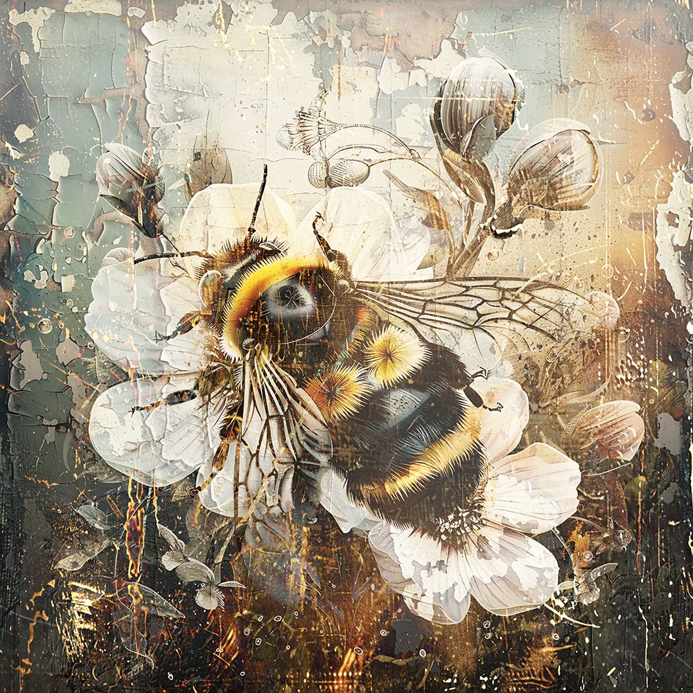 Floral Animals Vintage Art Illustration 08 art print by Rafal Kulik for $57.95 CAD