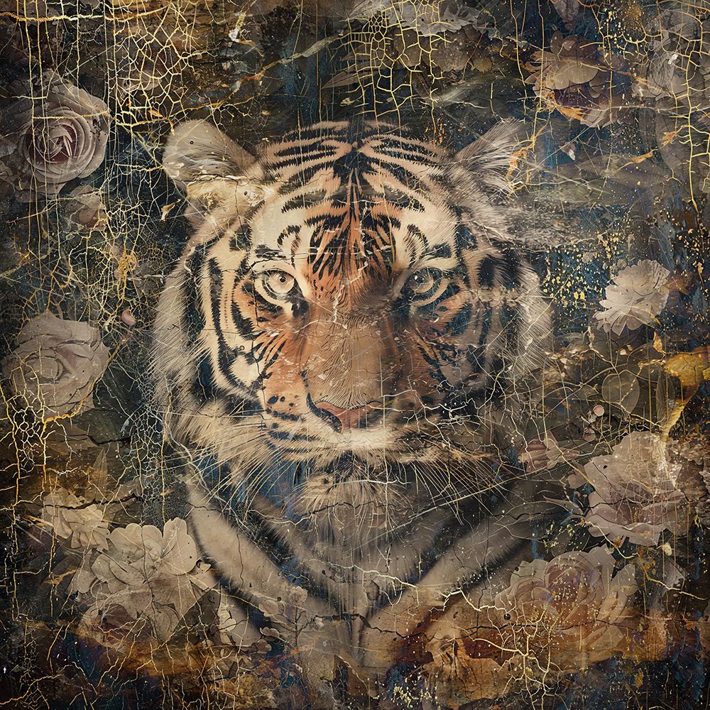 Floral Animals Vintage Art Illustration 28 art print by Rafal Kulik for $57.95 CAD