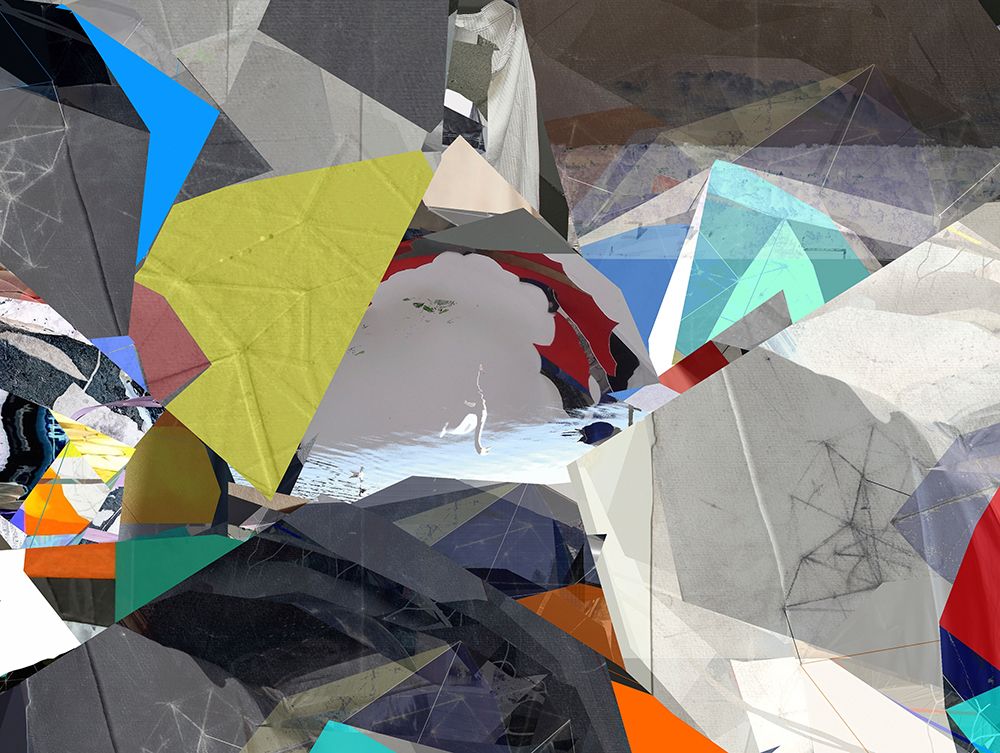 Abstract composition No16 art print by Stefan Fransson for $57.95 CAD