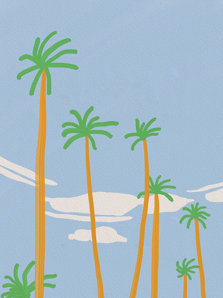 Circling clouds art print by Little Dean for $57.95 CAD