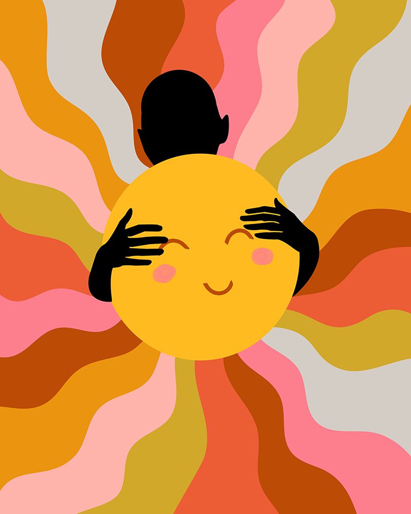 Faith Sunshine Sunrays Positivity Hope art print by Uma Gokhale for $57.95 CAD