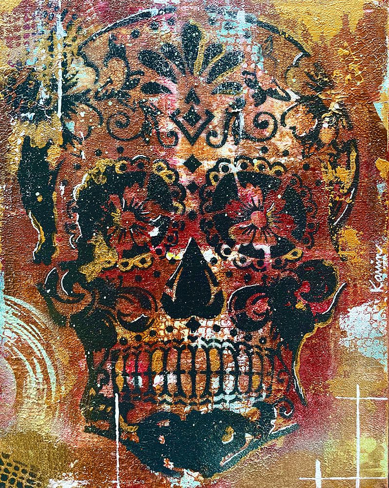 DAsa de Muertos IlII art print by Karin Hjortsjo for $57.95 CAD