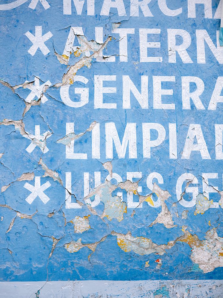 Oaxaca Blues | Mexico travel photography art print by Raisa Zwart for $57.95 CAD