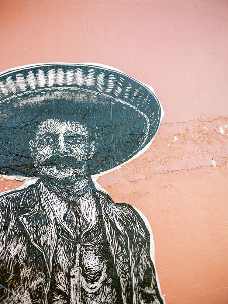 Mexican wall art in Oaxaca art print by Raisa Zwart for $57.95 CAD