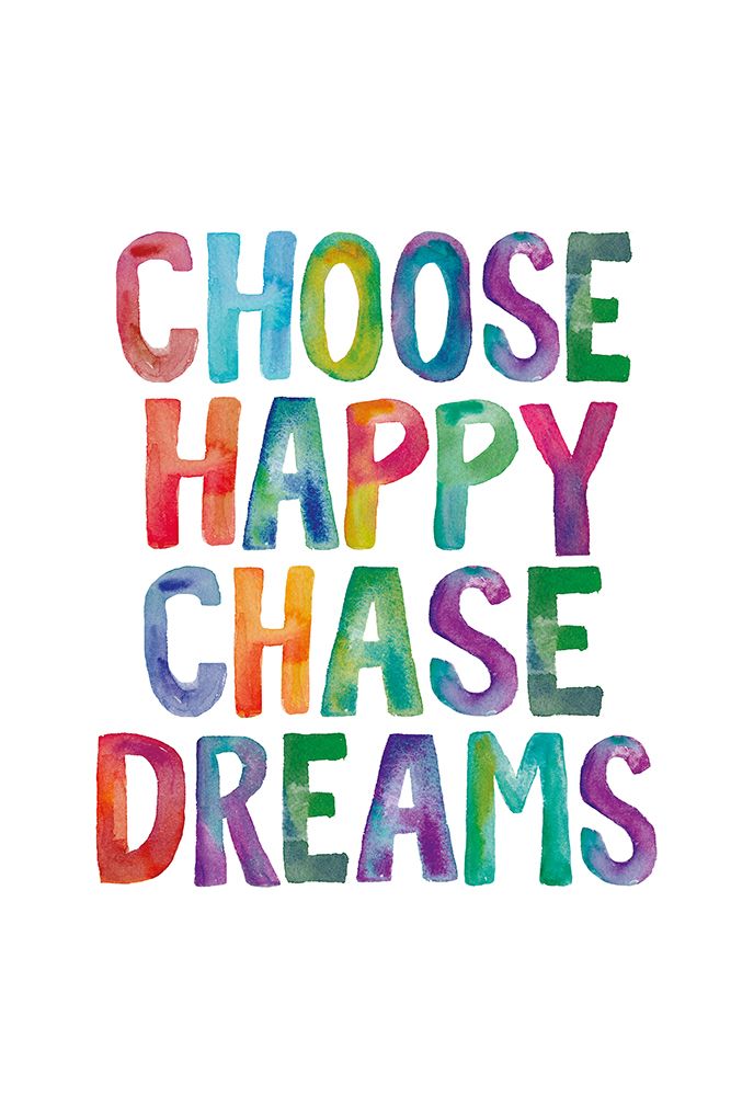 Chose Happy Chase Dreams 5f8f86 art print by Brett Wilson for $57.95 CAD