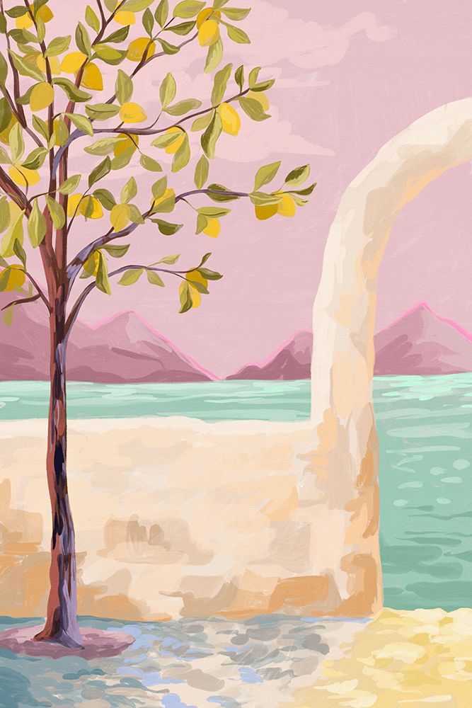 Lemontree art print by Goed Blauw for $57.95 CAD