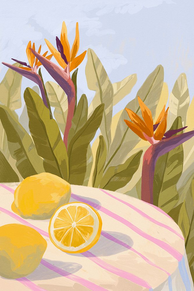 Lemon Twist art print by Goed Blauw for $57.95 CAD
