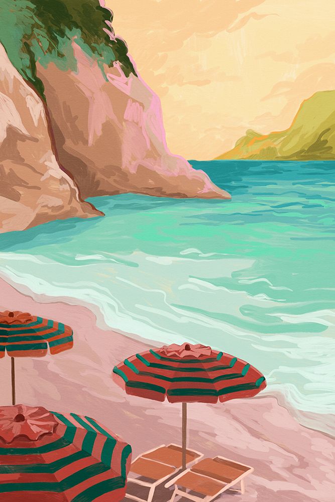 Tropical Holiday art print by Goed Blauw for $57.95 CAD