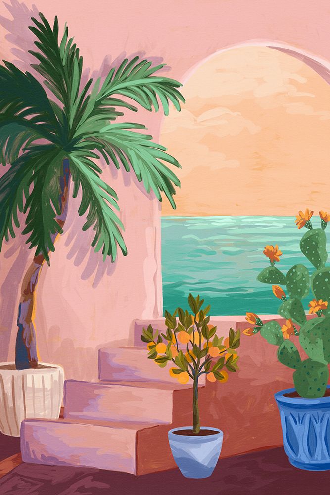 Stairway To Paradise art print by Goed Blauw for $57.95 CAD