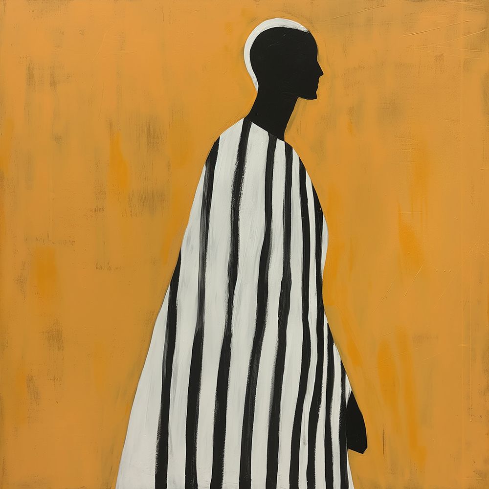 Portrait of a Man art print by Mowzu for $57.95 CAD