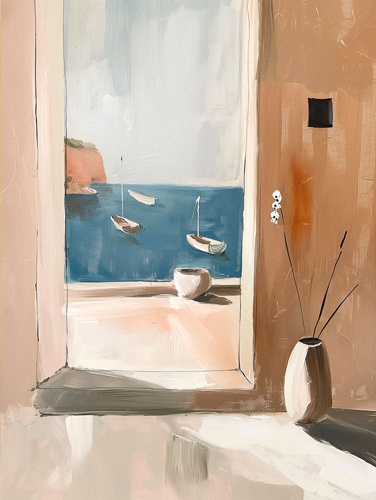 Room With a View art print by Mowzu for $57.95 CAD