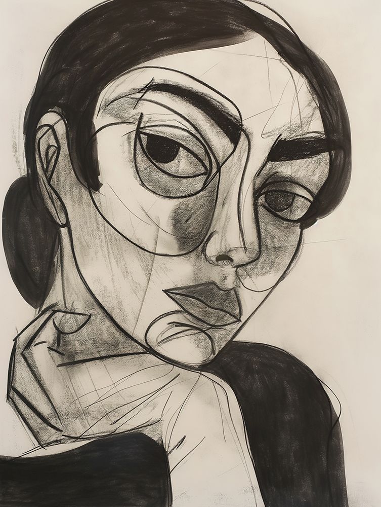 Intelectual Woman art print by Mowzu for $57.95 CAD