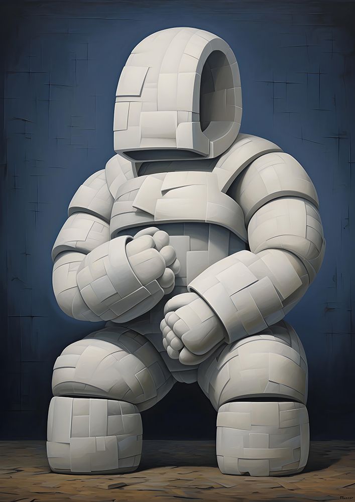 Abstract Sumo art print by Andreas Magnusson for $57.95 CAD