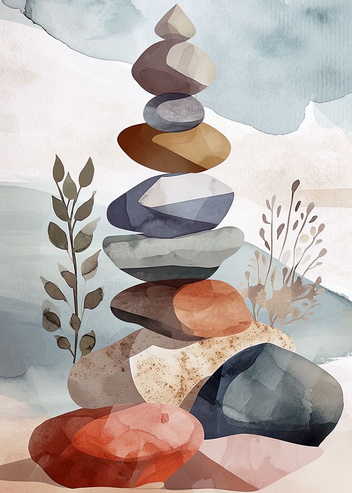 Minimal Calms 3 art print by Justyna Jaszke for $57.95 CAD