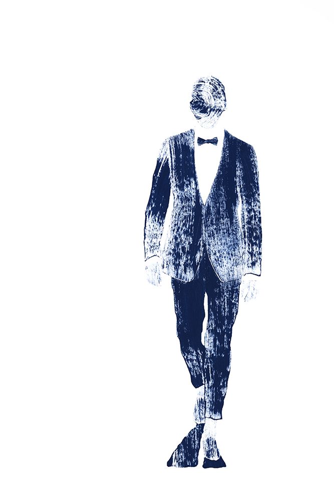 Pinstriped Suit art print by Anja Runfors Essen for $57.95 CAD
