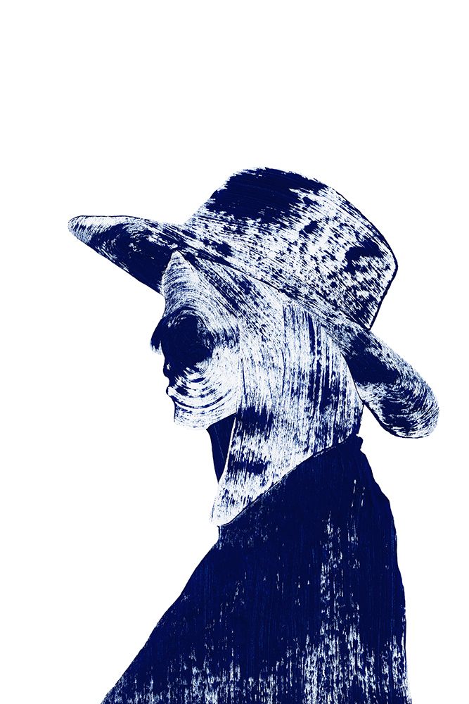 Stripy Silouhette art print by Anja Runfors Essen for $57.95 CAD