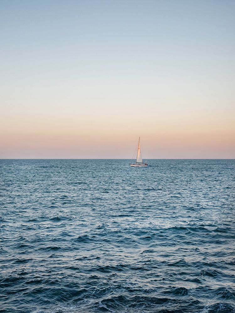 Amalfi Sunset Coast Sailing | Italy Travel Photography art print by Raisa Zwart for $57.95 CAD