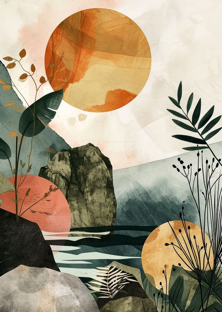 Minimal Calms 16 art print by Justyna Jaszke for $57.95 CAD