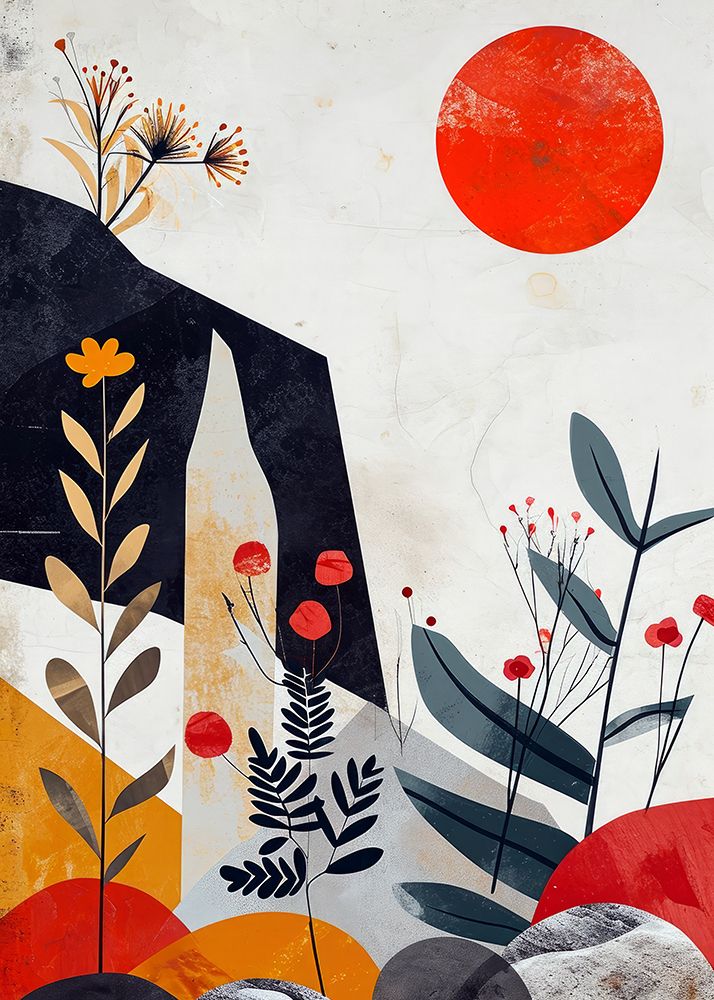 Minimal Calms 40 art print by Justyna Jaszke for $57.95 CAD