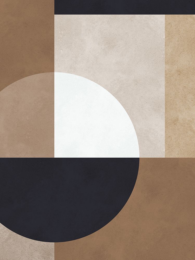 Brown geometry 1 art print by Vitor Costa for $57.95 CAD