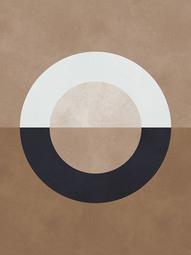 Brown geometry 8 art print by Vitor Costa for $57.95 CAD