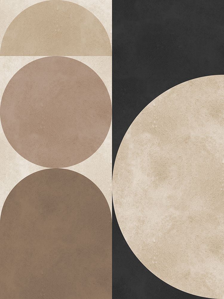 Brown geometry 5 art print by Vitor Costa for $57.95 CAD