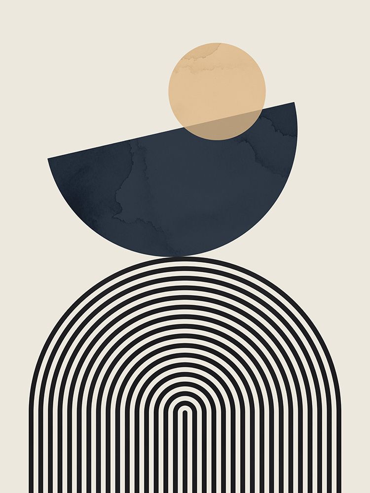 Circles and lines 8 art print by Vitor Costa for $57.95 CAD