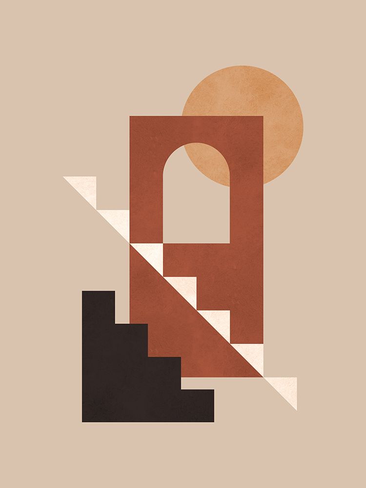 Geometric composition 5 art print by Vitor Costa for $57.95 CAD