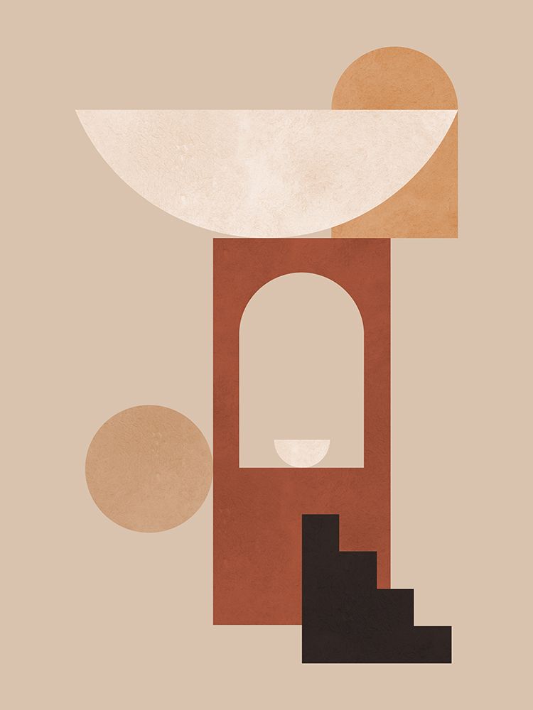 Geometric composition 4 art print by Vitor Costa for $57.95 CAD