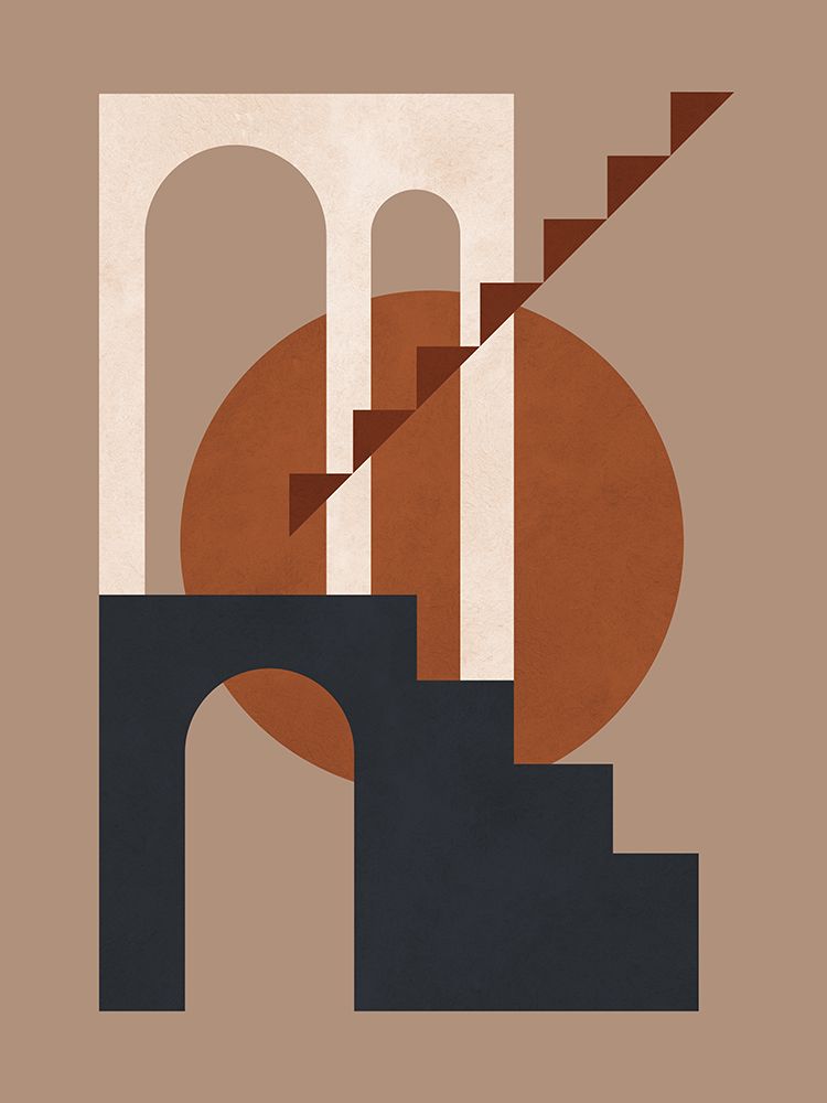 Geometric composition 2 art print by Vitor Costa for $57.95 CAD