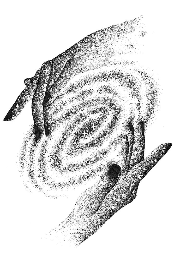 We Are the Universe Large art print by E.C. Mazur for $57.95 CAD