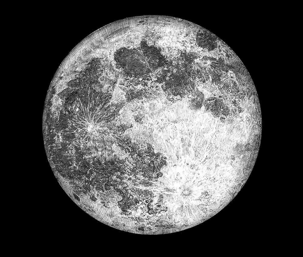 Bella Luna Duvet art print by E.C. Mazur for $57.95 CAD