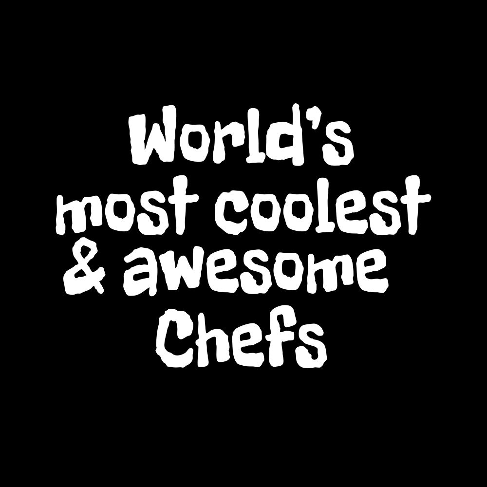 WorldAnd#039;s most coolest and awesome chefs art print by Happie Eagle for $57.95 CAD