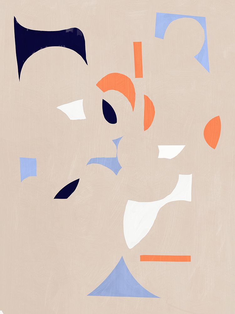 Cut out fragment of abstraction art print by Little Dean for $57.95 CAD