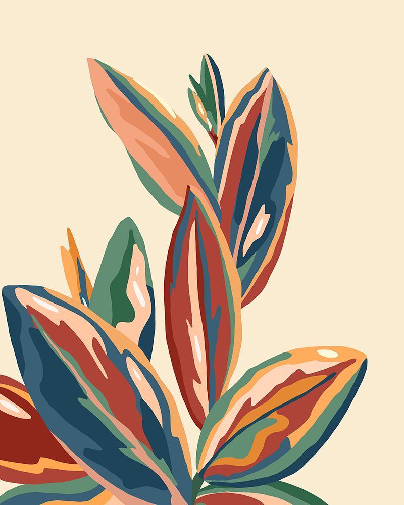 Mediterranean Botanical art print by Uma Gokhale for $57.95 CAD