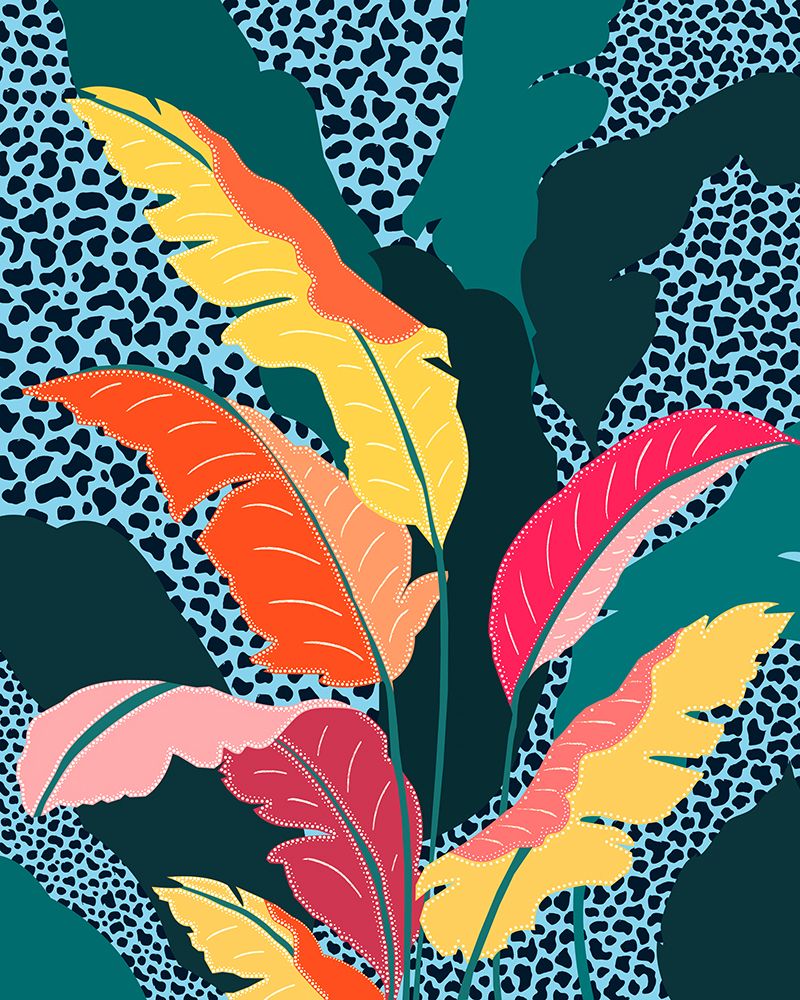 Teal a Tangerine art print by Uma Gokhale for $57.95 CAD
