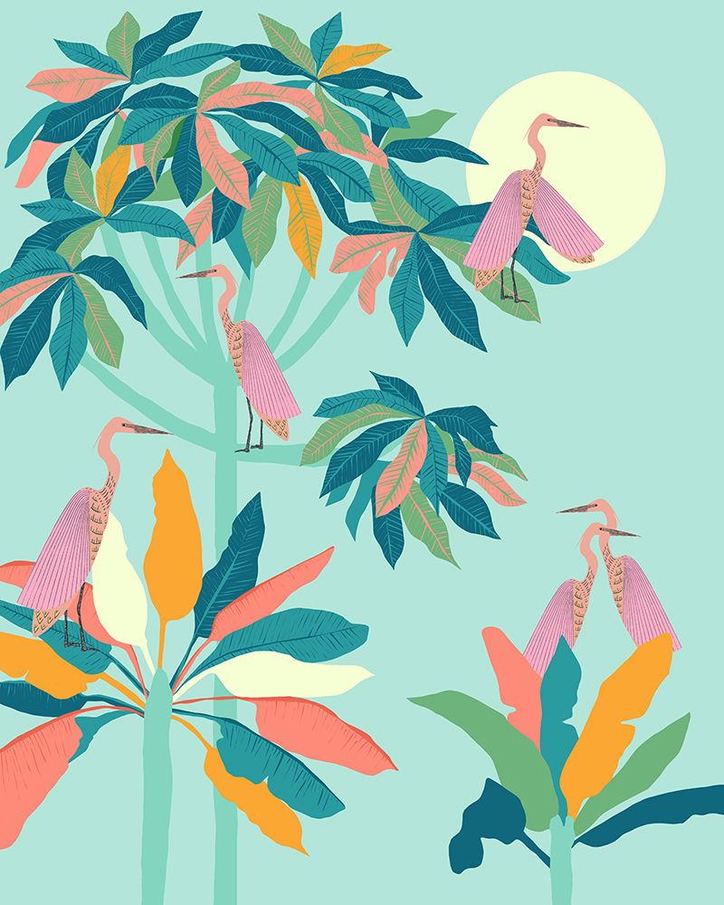 Drawn To the Moon art print by Uma Gokhale for $57.95 CAD